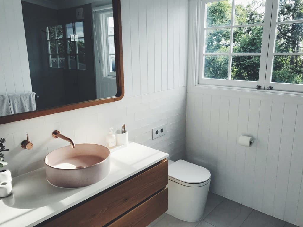 Foto de un mueble de baño